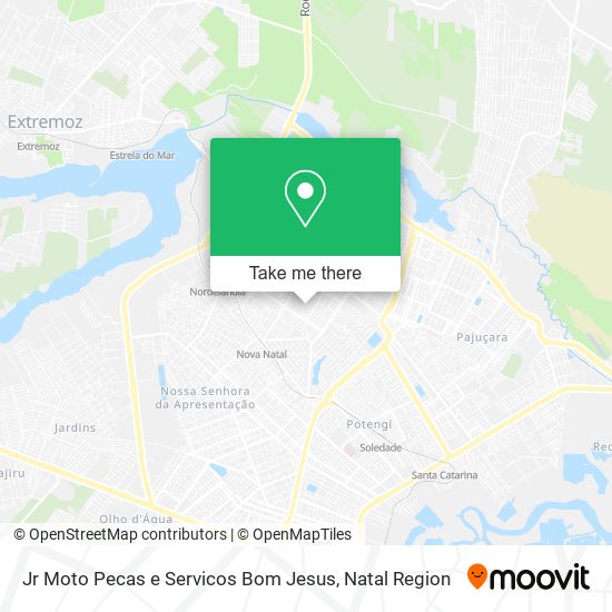 Jr Moto Pecas e Servicos Bom Jesus map