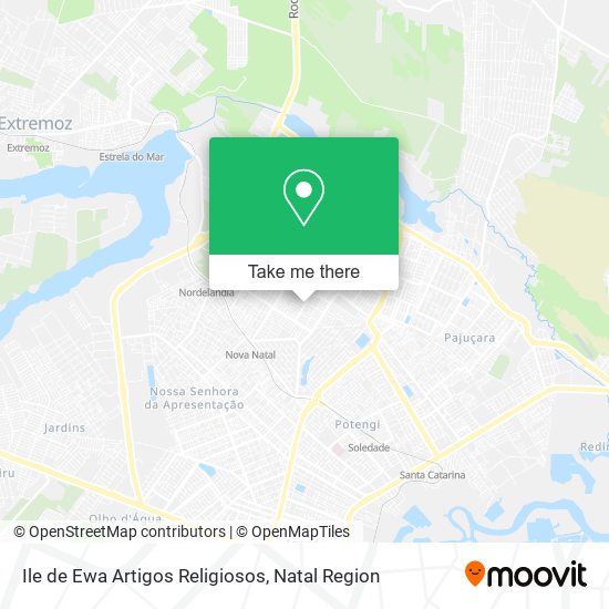 Ile de Ewa Artigos Religiosos map