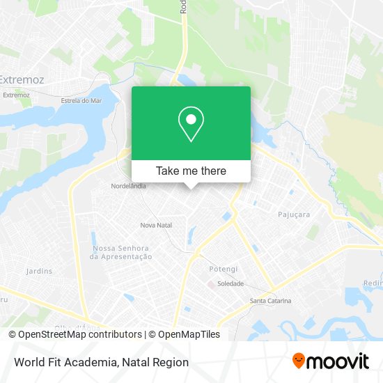 World Fit Academia map