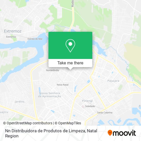 Mapa Nn Distribuidora de Produtos de Limpeza