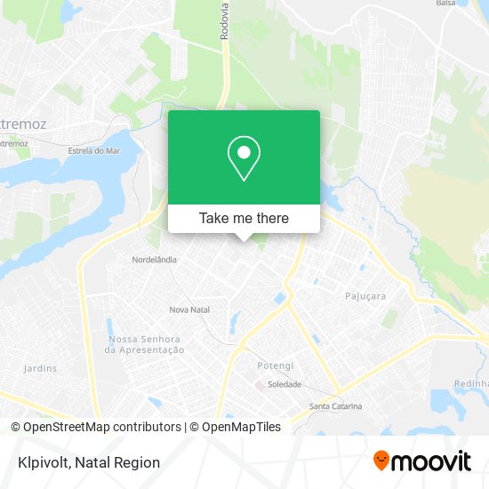 Mapa Klpivolt