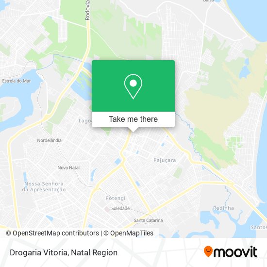 Drogaria Vitoria map