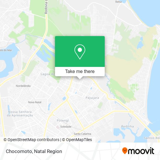 Chocomoto map