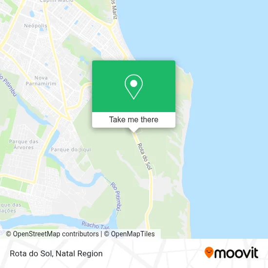 Rota do Sol map
