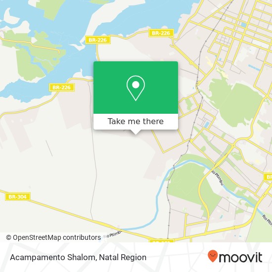 Acampamento Shalom map