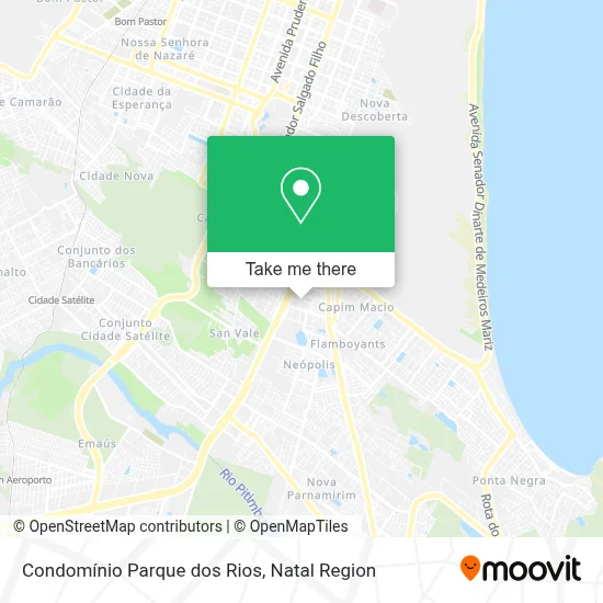 Condomínio Parque dos Rios map