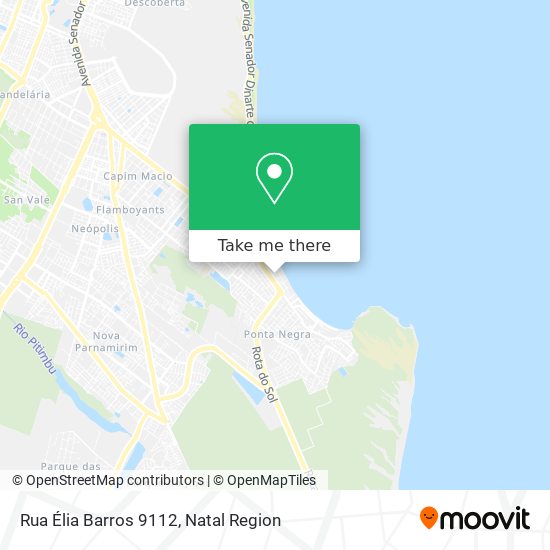 Rua Élia Barros 9112 map