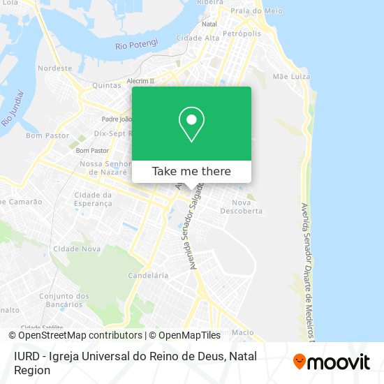 Mapa IURD - Igreja Universal do Reino de Deus