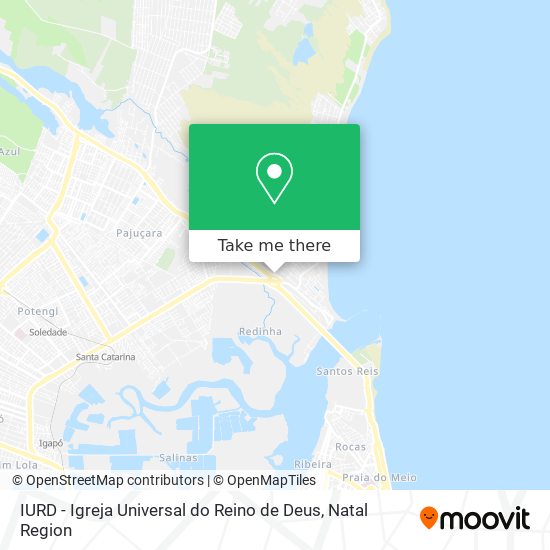 IURD - Igreja Universal do Reino de Deus map