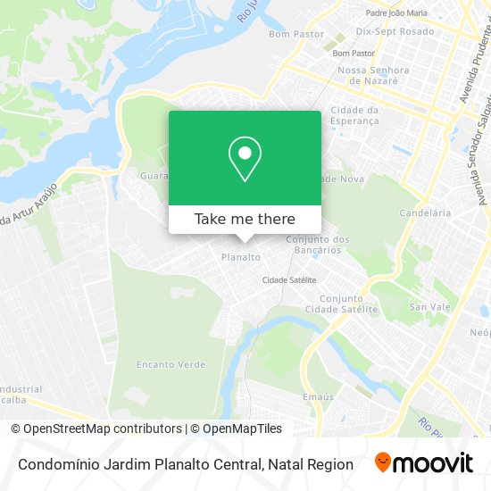 Condomínio Jardim Planalto Central map
