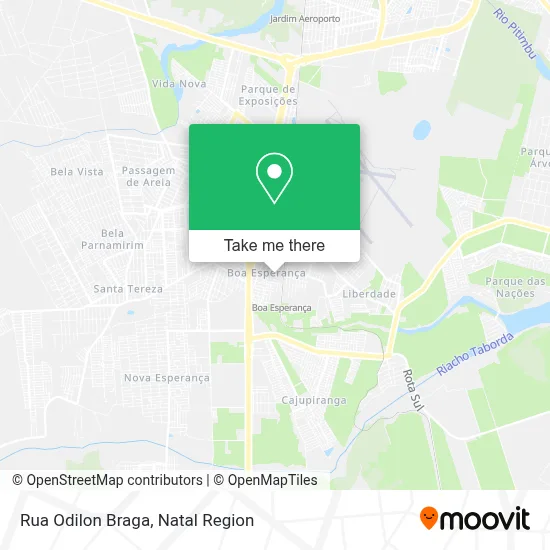 Rua Odilon Braga map