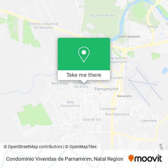 Condomínio Vivendas de Parnamirim map