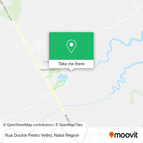 Rua Doutor Pedro Velho map