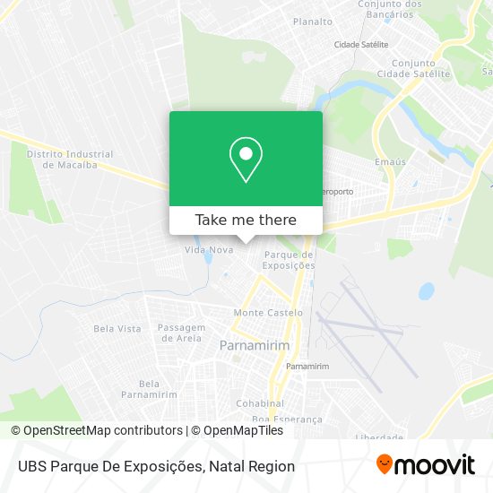 UBS Parque De Exposições map
