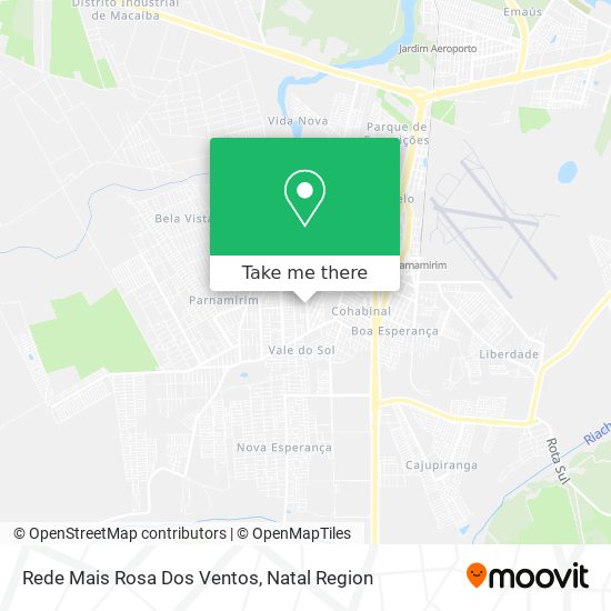 Rede Mais Rosa Dos Ventos map