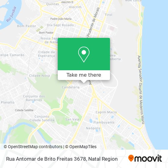 Rua Antomar de Brito Freitas 3678 map