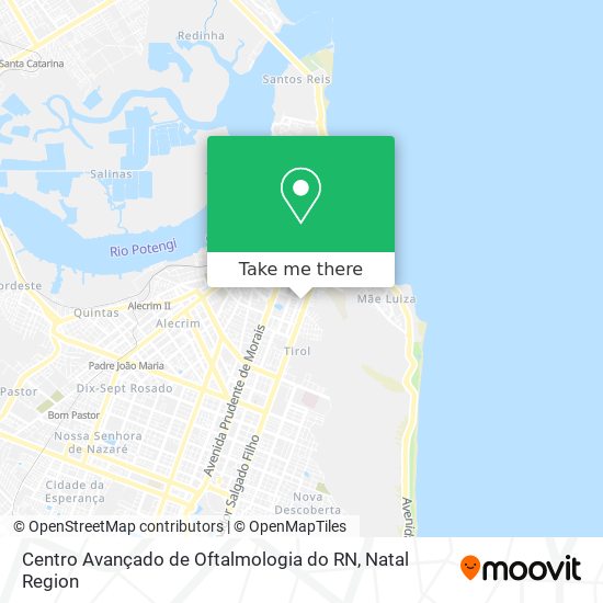 How to get to Centro Avançado de Oftalmologia do RN in Tirol by Bus or Train? How to get to Centro Avançado de Oftalmologia do RN in Tirol by Bus or Train?