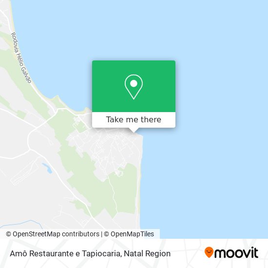 Amô Restaurante e Tapiocaria map