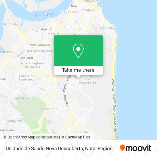 Unidade de Saúde Nova Descoberta map