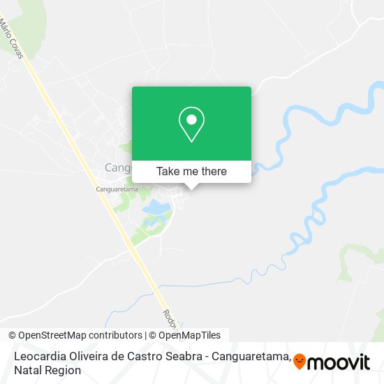 Leocardia Oliveira de Castro Seabra - Canguaretama map