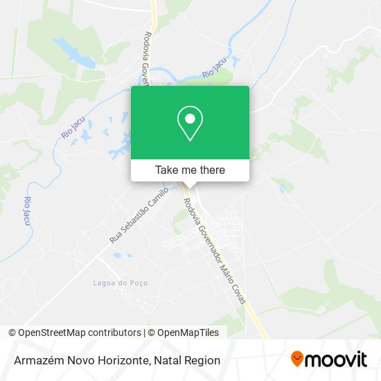 Armazém Novo Horizonte map