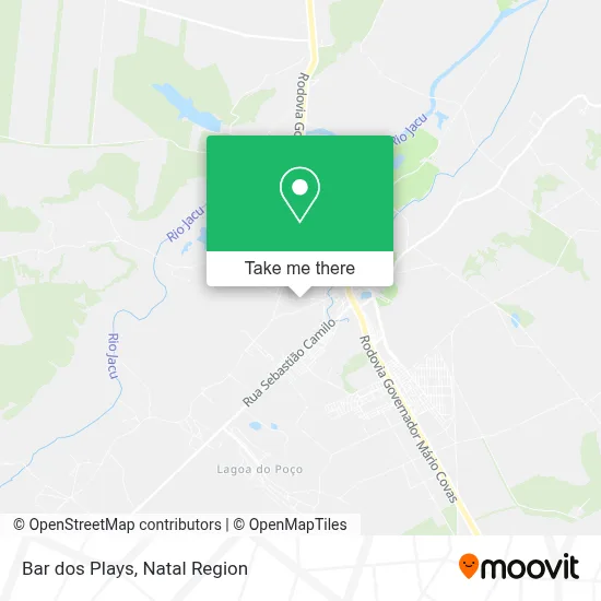 Bar dos Plays map