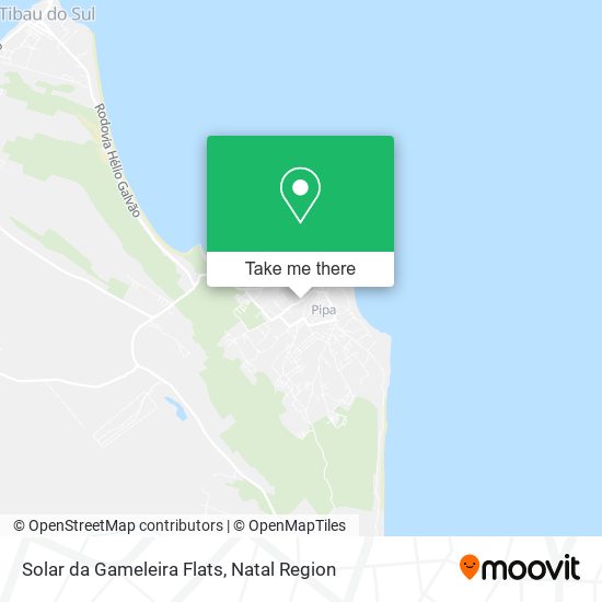 Solar da Gameleira Flats map