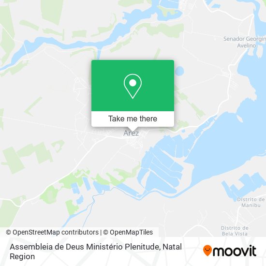 Assembleia de Deus Ministério Plenitude map