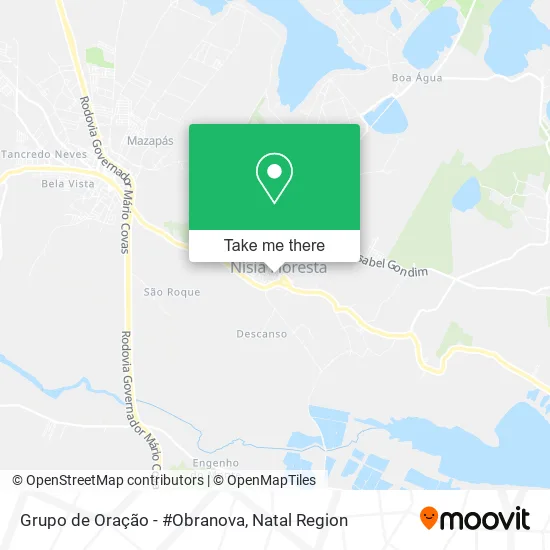 Grupo de Oração - #Obranova map