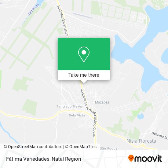 Fátima Variedades map