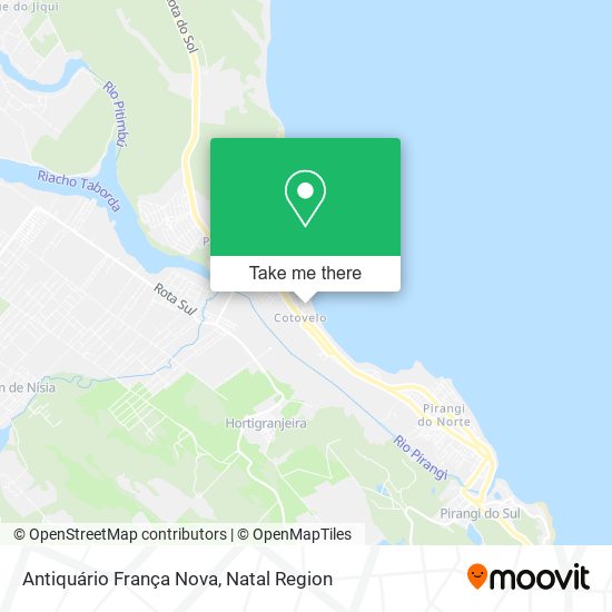 Antiquário França Nova map