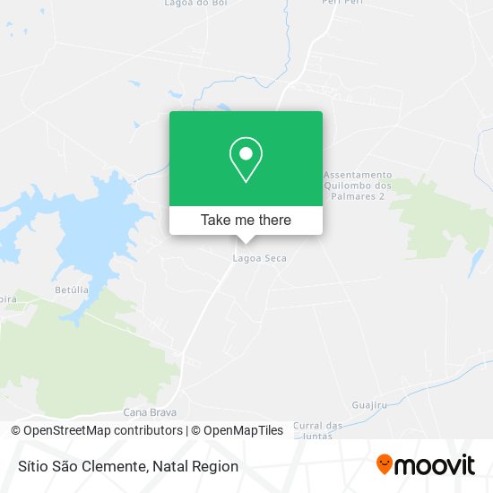 Sítio São Clemente map