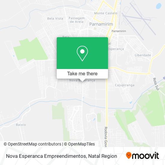 Nova Esperanca Empreendimentos map