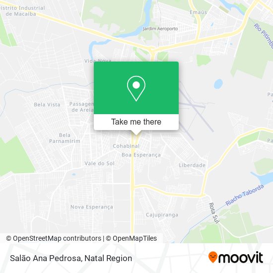 Salão Ana Pedrosa map