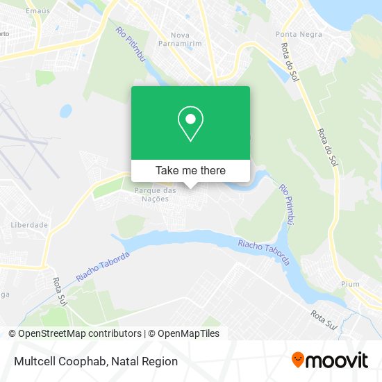 Multcell Coophab map