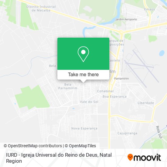 IURD - Igreja Universal do Reino de Deus map