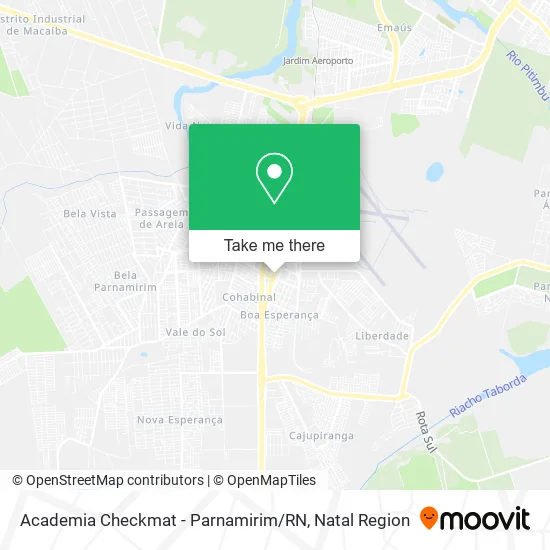 Academia Checkmat - Parnamirim / RN map