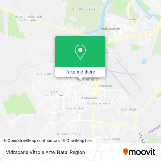 Vidraçaria Vitro e Arte map