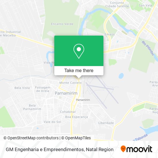 Mapa GM Engenharia e Empreendimentos