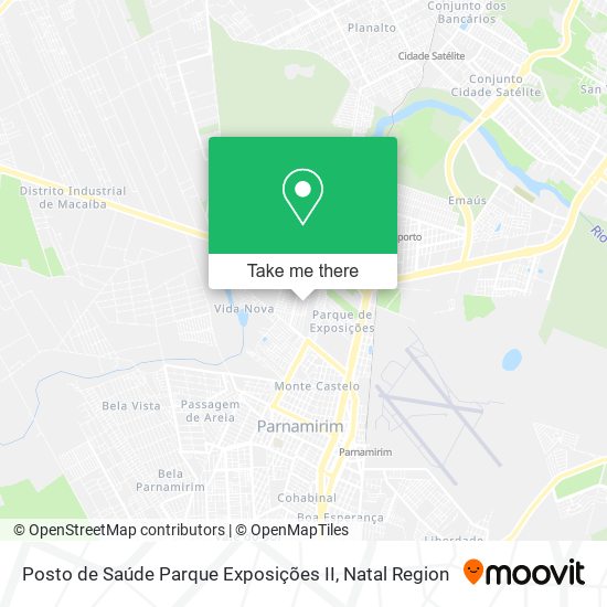 Posto de Saúde Parque Exposições II map