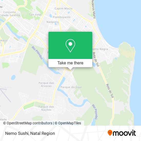 Nemo Sushi map