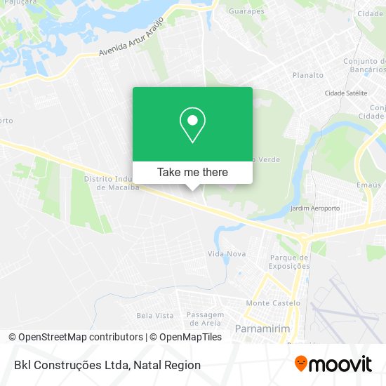 Bkl Construções Ltda map
