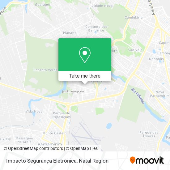 Impacto Segurança Eletrônica map