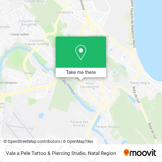 Vale a Pele Tattoo & Piercing Studio map