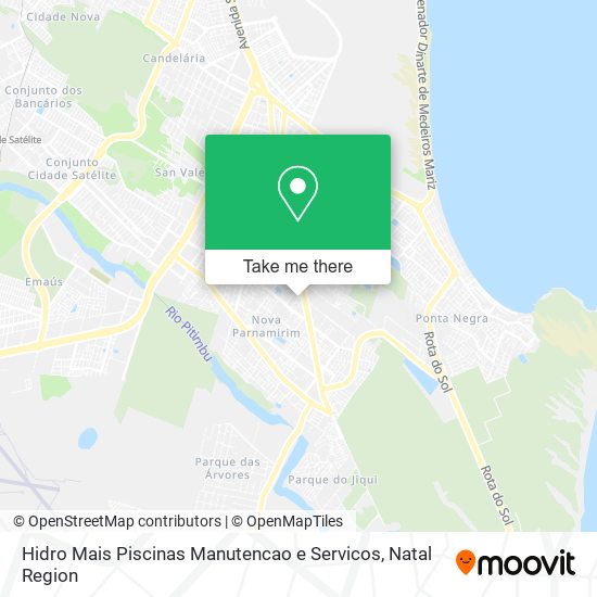 Hidro Mais Piscinas Manutencao e Servicos map