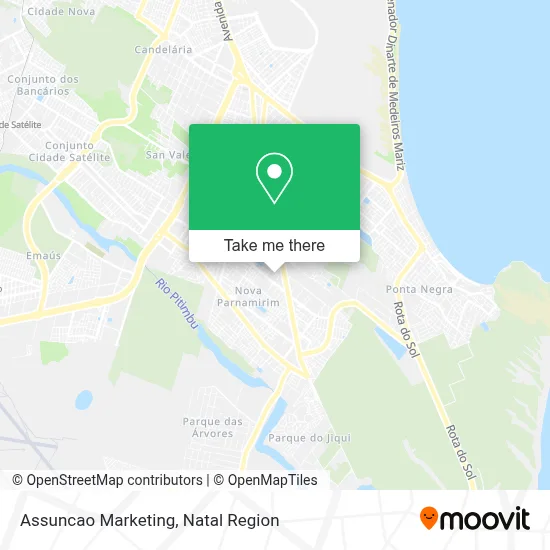 Assuncao Marketing map