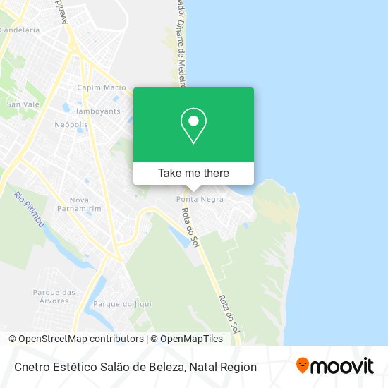 Cnetro Estético Salão de Beleza map