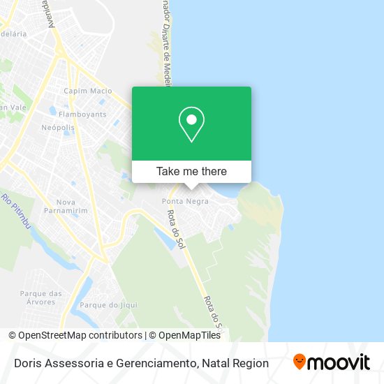 Doris Assessoria e Gerenciamento map