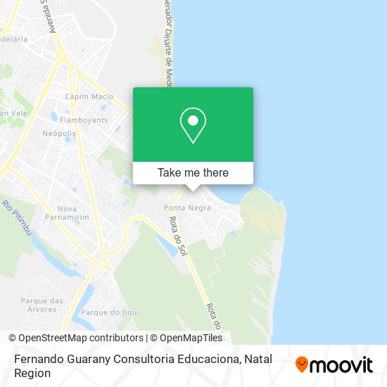 Fernando Guarany Consultoria Educaciona map