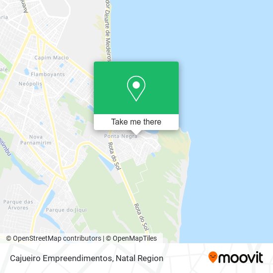 Cajueiro Empreendimentos map
